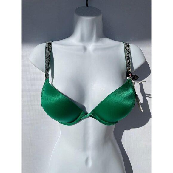 New Green Victoria Secret Push - Up Adds 2 Cup